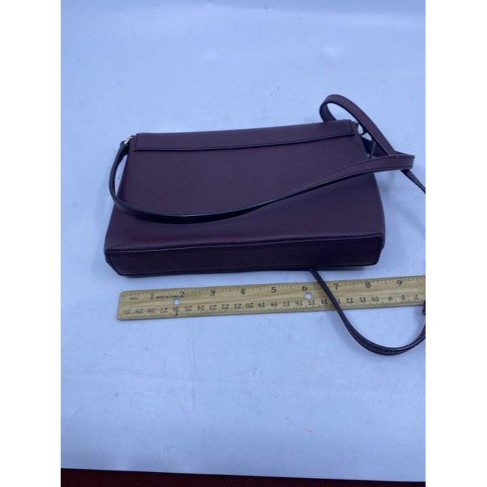 Kate Spade Cedar Street Monday Purple Leather Shoulder Bag - Picture 3 of 7
